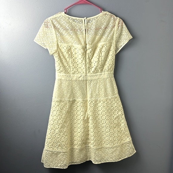 Banana Republic Women’s White Baby Doll Dress size 0 - Picture 5 of 5
